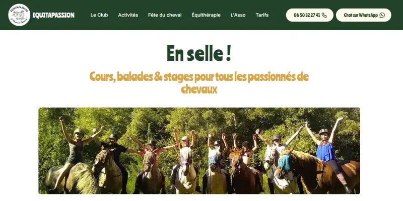 Équitapassion : Cadre naturel et balades