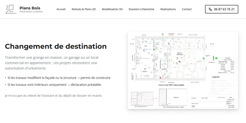 Plans Bois : Permis de construire et déclaration préalable de travaux
