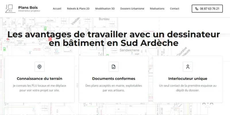 Plans Bois : Plans 2D sur mesure