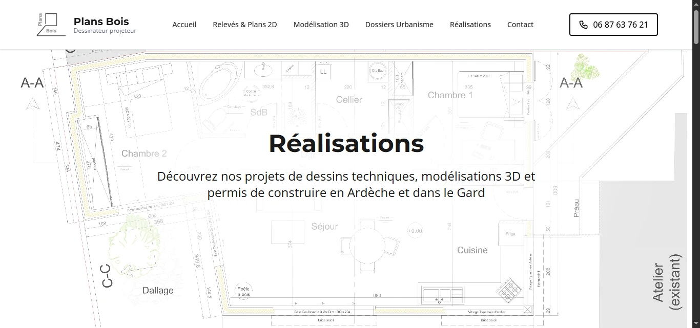 Plans Bois - Réalisations