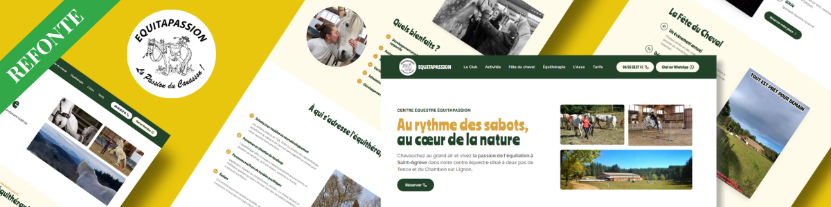 Landing page Site web pour artisan