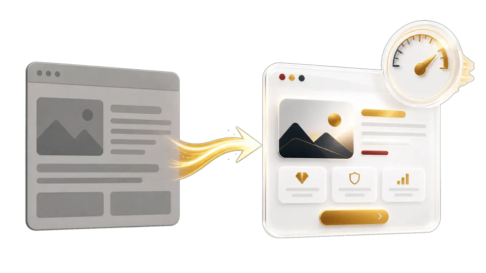 Refonte de site internet lent ou daté vers un site rapide et bien référencé