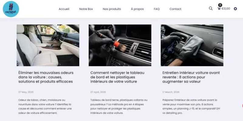 Carneuf : Articles du blog SEO
