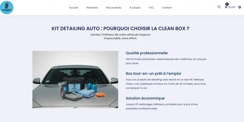 Carneuf : Pourquoi choisir la Clean Box